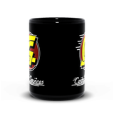 -Premium quality mug in your choice of 11oz or 15oz. High quality, durable ceramic. Microwave safe. Hand washing recommended to help prevent fading. This item is made-to-order and ships from the USA. black dystopian sci-fi science fiction gilliam brazil repair service bureaucracy logo funny office coffee cup -