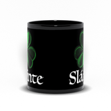 -Premium quality mug in your choice of 11oz or 15oz. High quality, durable ceramic. Dishwasher and microwave safe. Hand washing recommended to help prevent fading. Typically ships in 2-3 business days. Irish Ireland Eire celtic St Patrick's Day blessing slainte gaelic clover good health tea coffee mug cup-