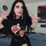 Funny Stay Woke Gothic Graphic Tee, Freddy NOES Parody-