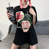 Funny Stay Woke Gothic Graphic Tee, Freddy NOES Parody-