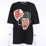 Funny Stay Woke Gothic Graphic Tee, Freddy NOES Parody-