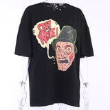 Funny Stay Woke Gothic Graphic Tee, Freddy NOES Parody-