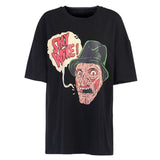 Funny Stay Woke Gothic Graphic Tee, Freddy NOES Parody-