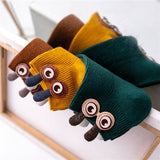 Women's Slug Socks!-Cute sweet women's slug ankle socks. Made of soft and stretchy, warm but breathable cotton and spandex blend. Each measures 22-26cm, ideal fit for EU 34-41 US 4-8. Free shipping from abroad. Womens unisex juniors kids Slug Socks! 3D Big Eyes and Antenna Funny Sweet high quality Kawaii Cartoon Ankle Sock Gift-