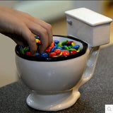 -Funny, high quality ceramic toilet coffee mug. 300mL / 10.14oz capacity. CE, FDA, EU & CIQ certified. Free shipping from abroad with average delivery to the USA in 2-3 weeks. Novelty weird joke white elephant gross bizarre coffee cup tea ice cream bowl strange gift scatalogical bathroom humor-