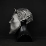 -High quality latex rubber over-the-head mask. One size fits most. Free shipping from abroad with average delivery to the USA in 2-3 weeks. Heavy metal doom rock hard rock band ghost bc nameless ghouls mute halloween costume cosplay-