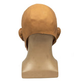 -Classic latex over-the-head mask. Wrinkled old tough guy... great for dock workers, henchmen, bikers, pirates, etc. One size fits most. Designed to ideally fit heads with a 53-60cm diameter. Free shipping from abroad. Typically arrives in 2-3 weeks to the USA. Old man bald halloween mask-