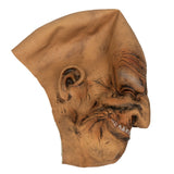 -Classic latex over-the-head mask. Wrinkled old tough guy... great for dock workers, henchmen, bikers, pirates, etc. One size fits most. Designed to ideally fit heads with a 53-60cm diameter. Free shipping from abroad. Typically arrives in 2-3 weeks to the USA. Old man bald halloween mask-