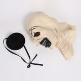 Terrifier Art The Clown Horror Cosplay Mask-High quality Art the Clown latex over-the-head mask with tie on hat. One size fits most adults. Free shipping. Halloween costume super creepy disturbing sadistic murder clown with tiny tophat low budget b-movie scary freaky weird bizarre gore circus nightmare fuel all hallow's eve-