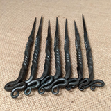 -Beautiful, long metal hair stick with serpentine celtic design and antiqued finish. Measures about 15cm. Sold individually. Free shipping from abroad with average delivery to the US in about 2-3 weeks. Celtic norse vikings witch wicca witchcraft antique vintage style costume cosplay hair accessory hairpin -