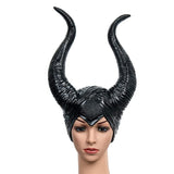-One size fits most PVC headpiece designed after Maleficent's horns in Mistress of Evil. Free shipping from abroad. Evil sorceress disney witch angelina jolie costume cosplay halloween hat headband horned crown villains-