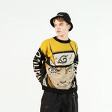 -High quality unisex knit pullover sweater. Made of a soft and comfortable synthetic wool blend. See size chart. Free shipping from abroad. Unique hiphop anime streetwear pullover jumper mens womens unisex harajuku trendy imported -