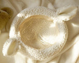 -An adorable, fluffy soft wool blend beret with lamb's / sheep ears. One size fits most women and teens, slightly adjustable with internal drawstrings. Free shipping from abroad with average delivery to the USA in 2-3 weeks. Sweet cute lamby ewe hat cap kawaii lolita harajuku fashion womens girls juniors anime cosplay-