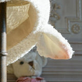 -An adorable, fluffy soft wool blend beret with lamb's / sheep ears. One size fits most women and teens, slightly adjustable with internal drawstrings. Free shipping from abroad with average delivery to the USA in 2-3 weeks. Sweet cute lamby ewe hat cap kawaii lolita harajuku fashion womens girls juniors anime cosplay-