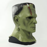 -High quality soft latex over-the-head Frankenstein's Monster mask. One size fits most. Free shipping from abroad. Funny unique classic horror movie monster sexy smoldering look mens unisex mask cosplay costume halloween stage prop kink roleplay attractive fanfic halloween head-