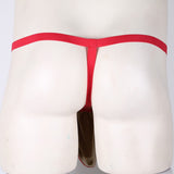 -Funny and festive men's gstring with reindeer bulge pouch and penis sheath complete with floppy ears, antlers and googly eyes. Stretchy polyester, nylon and elastic. One size fits most. Free shipping. Sexy silly Christmas novelty lingerie mens underwear xmas open butt thong underwear cock naughty santa sex gift for him-