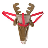 -Funny and festive men's gstring with reindeer bulge pouch and penis sheath complete with floppy ears, antlers and googly eyes. Stretchy polyester, nylon and elastic. One size fits most. Free shipping. Sexy silly Christmas novelty lingerie mens underwear xmas open butt thong underwear cock naughty santa sex gift for him-