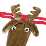 -Funny and festive men's gstring with reindeer bulge pouch and penis sheath complete with floppy ears, antlers and googly eyes. Stretchy polyester, nylon and elastic. One size fits most. Free shipping. Sexy silly Christmas novelty lingerie mens underwear xmas open butt thong underwear cock naughty santa sex gift for him-