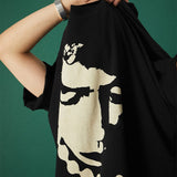 -Black, mens / unisex short sleeve graphic tee. See size chart below. Free shipping from abroad. These shirts typically arrive in 2-3 weeks. Goth gothic punk classic rock musical rocky furter horror comedy music tim curry face with pearls funny retro streetwear alternative fashion 90s 1990s nineties VHS stage -