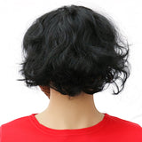 -Unique surreal soft latex over-the-head mask with attached hair. One size fits most. Ideal to fit heads with a circumference of 55cm to 58cm. Free shipping. Unusual creepy character costume cosplay disturbing infected boils bumps halloween dark black wig realistic weird bizarre body horror human monster spoopy kids -
