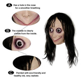-If you're looking for the higher quality, more realistic version, this is the right one. Don't be fooled by low prices, pictures of this one used to sell others or pay ridiculous prices elsewhere. Halloween costume cosplay mask meme viral challenge scary jumpscare creepy weird face disturbing bizarre evil bird woman-