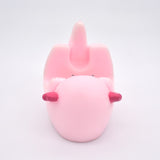 -High quality Axolotl shaped resin universal phone stand. Measures approximately 6.1x6.5x4.4cm and fits most phones. Free shipping from abroad with average delivery to the USA in 2-3 weeks. funny cute kawaii mobile phone cellphone holder tabletop desktop gift-