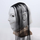 Scary Stories To Tell in the Dark Pale Lady Mask-Soft latex over-the-head mask with attached hair. One size fits most teens and adults. Free shipping from abroad with average delivery to the USA in 2-4 weeks. Halloween costume horror cosplay creepy weird disturbing spoopy woman-