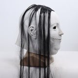 Scary Stories To Tell in the Dark Pale Lady Mask-Soft latex over-the-head mask with attached hair. One size fits most teens and adults. Free shipping from abroad with average delivery to the USA in 2-4 weeks. Halloween costume horror cosplay creepy weird disturbing spoopy woman-