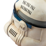 -Star Wars: Clone Troopers prop replica Captain Rex Clone Trooper helmet for costume and cosplay. One size fits most. Made of hard resin. Superb quality, highly detailed and nicely finished. Measures approximately 26x15x19cm. . Free shipping. Lifesize full size 1:1 wearable LARP halloween collectible display model -