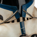 -Star Wars: Clone Troopers prop replica Captain Rex Clone Trooper helmet for costume and cosplay. One size fits most. Made of hard resin. Superb quality, highly detailed and nicely finished. Measures approximately 26x15x19cm. . Free shipping. Lifesize full size 1:1 wearable LARP halloween collectible display model -
