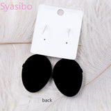 -Classic horror hockey mask drop / dangle earrings in acrylic. Each measures about 35x27mm on stainless steel ear wires. Free shipping from abroad with average delivery to the USA in 2-3 weeks. High quality jason 13th halloween friday movie mask goth gothic jewelry earrings fashion accessory-