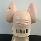 -High quality soft latex over-the-head pig mask. One size fits most. Free shipping from abroad. Funny animal farm piggy animal gamer legion larp cosplay protest watch dogs bougie monocle rich pig mask bourgeoisie halloween costume crony capitalism comrade socialist socialism equality ruling elite created equal quote-