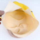 -Soft latex over-the-head Homer mask. One size fits most. Free shipping from abroad with an average delivery time to the USA of 2-3 weeks. Funny cartoon cosplay costume halloween simpsons adult kids simpson head fancy dress prop-