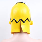 -Soft latex over-the-head Homer mask. One size fits most. Free shipping from abroad with an average delivery time to the USA of 2-3 weeks. Funny cartoon cosplay costume halloween simpsons adult kids simpson head fancy dress prop-
