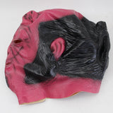 -Half-demon, half-sumo wrestler, all derp. Soft latex over-the-head bad 'hellboy' knockoff mask. One size fits most. Free shipping from abroad. Funny weird worst imitation fake counterfeit parody halloween asian hellspawn demon devil samurai superhero costume cosplay mask novelty joke fail -
