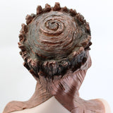 -Quality soft latex over-the-head mask. One size fits most. Free shipping from abroad. Weird sentient flora wood wooden tree man character with nose cosplay halloween costume anime groot monster alien creature treant ent forest guardian roleplay rpg mask d&d fantasy dnd stump stumpy log bole trunk-