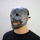 -High quality resin face mask with adjustable straps. One size fits most adults and teens. Free shipping from abroad with average delivery to the US in 2-4 weeks. Halloween costume cosplay butcher videogame character mask-