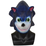 -Gotta go fast! Hilariously bad knockoff latex over-the-head mask. One size fits most teens and adults. Free shipping from abroad with average delivery to the USA in 2-3 weeks. Funny wtf sonic meme bootleg boomy cat memes joke cosplay halloween costume derp mask segga -
