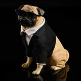 Funny Business Pug Figurine with Removable Sunglasses-