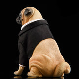 Funny Business Pug Figurine with Removable Sunglasses-