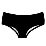 -Super soft and stretchy women's mid-rise briefs. 92% Polyester, 8% Spandex. One size to fit 66-80cm waist, 96-116cm hips. Laid flat these measure approximately 64cm across (6cm across at crotch), 10cm tall at the hip and an overall length of 18cm.Free shipping. Kinky sexy dirty naughty bad girl sexual humor juniors -