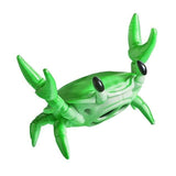 Crab Phone Stand and Bluetooth Speaker-High quality crab shaped bluetooth audio speaker and universal phone stand. Good volume and sound. ~6 x 5 with 52mm/2" speaker. Free shipping. Funny wireless rechargeable audio phone holder realistic crab claws crabby gift florida maryland alaska louisiana seattle alabama oregon california seafood office desk decor -Green-