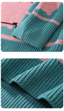 -Quality knit pullover sweater. Made of soft and comfortable synthetic wool blend. Unisex style, see size chart. Free shipping from abroad. Harajuku Streetwear Oversize Mens Womens Cartoon Fashion Pullover Jumper Winter Fall Autumn-