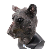 City Rat Mask - Cosplay/Halloween Costume or Stage Prop-Realistic, high quality latex rat mask nicely detailed with bits of attached fur. Whether fighting ninjas alongside mutant teenage turtles or dragging pizza back to the sewers via New York City subway, this rat is clearly one tough, battered and battle hardened rodent. Free Shipping. mortimer templeton splinter NYC MTA-