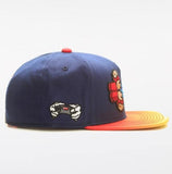 HADOUKEN Snapback Cap, Retro Arcade Gamer Meme Hat Fighter Street Wear-