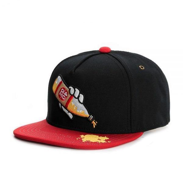 Pour One Out For the Homies Embroidered 40oz HipHop Fashion Snapback-Funny 3D embroidered 'for the homies' 40oz snapback cap. One size fits most adults. Adjustable 56-60cm and measures approximately 14cm tall and 28cm long.Free shipping worldwide. These hats typically ships in 2-3 business days and arrives in about two weeks from abroad. Funny streetwear classic retro vintage rap swag gear -