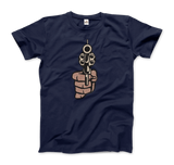 -Men (Unisex)-Navy-S-