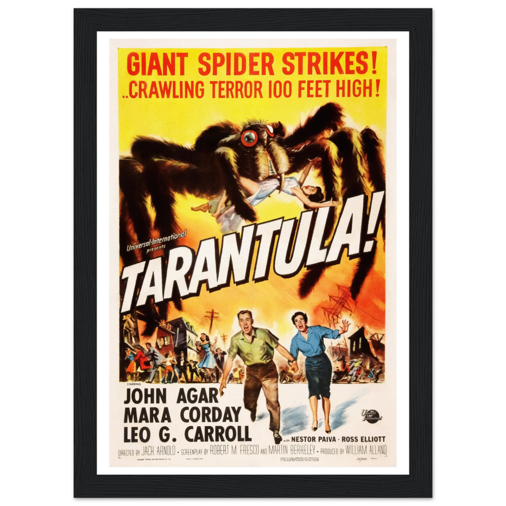 -Matte-8 x 12″ (21 x 29.7cm)-Black-