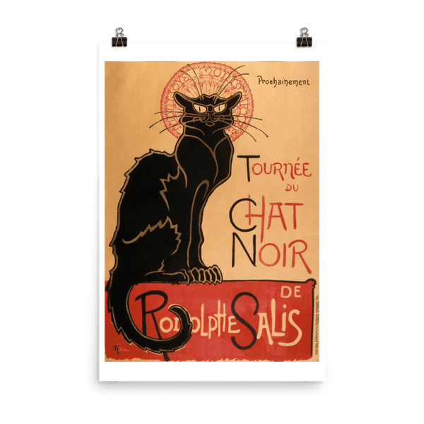 tournee du chat noir affiche