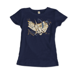 -Women (Fitted)-Navy-S-